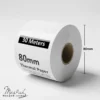 ورق حراري 30 متر 80mm