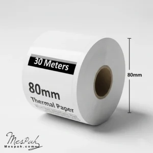 ورق حراري 30 متر 80mm